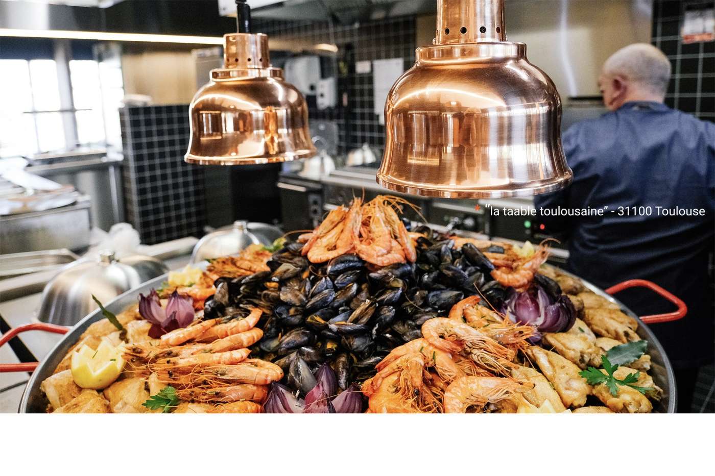 la taable toulousaine - exemple de plat proposé au stand 
