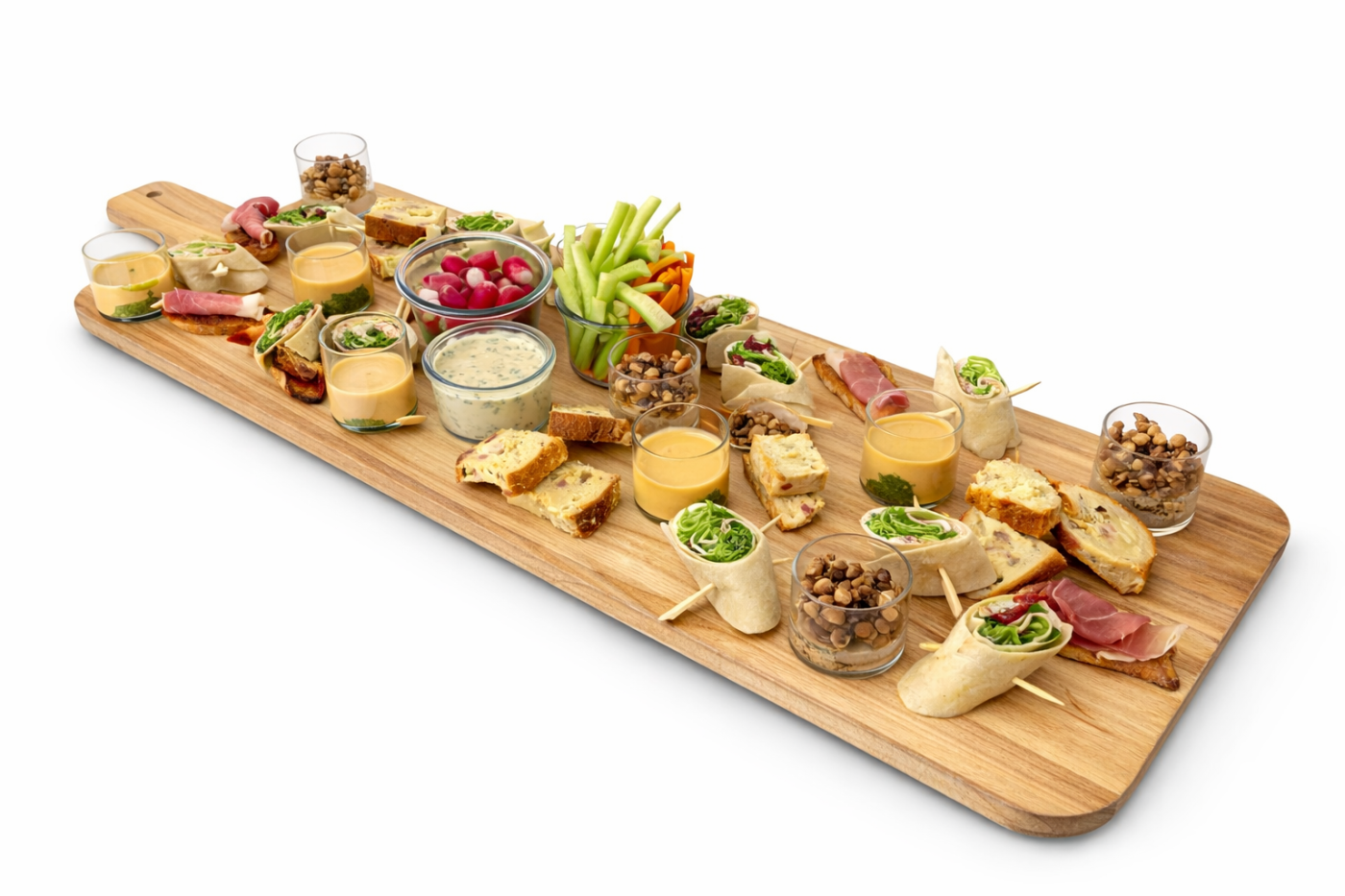 Assortiment traiteur salé